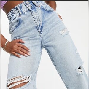 AllSaints Hailey Elastic Waist Band Boyfriend Jeans